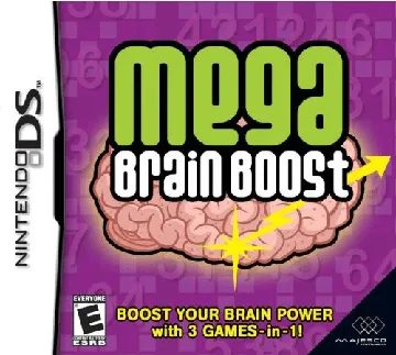 Mega Brain Boost (USA) box cover front